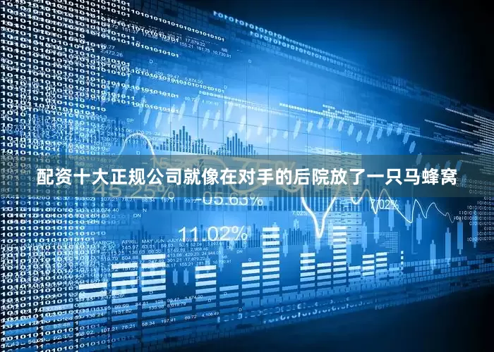 配资十大正规公司就像在对手的后院放了一只马蜂窝